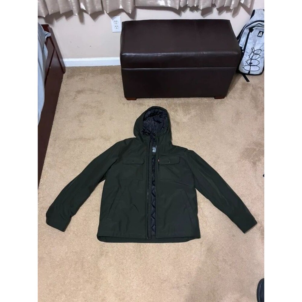 Levi’s Green Quilted Jacket